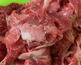 ごはんのおとも、牛肉の甘辛炒め作り方1写真