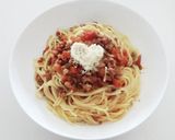 トマト缶不要♡手作りミートソース作り方13写真