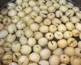 蓮の実の甘納豆〜糖蓮子〜中国伝統菓子作り方7写真