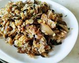 具だくさんのパラパラ炒飯作り方10写真