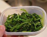 レンジで作る　ほうれん草のおひたし作り方9写真