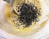 セサミチュイール風　　ごま薄焼きクッキー作り方7写真