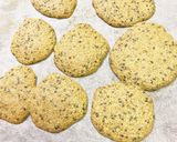 セサミチュイール風　　ごま薄焼きクッキー作り方10写真