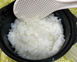 レンジで炊飯(100均容器使用)作り方4写真