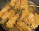 ササミ蓮根巻きの照り焼き作り方9写真