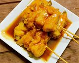 ササミ蓮根巻きの照り焼き作り方10写真