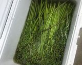 山菜 大量わらびのあく抜き 簡単な方法作り方1写真