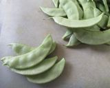 つる豆の麻辣肉あんかけ作り方1写真