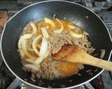 つる豆の麻辣肉あんかけ作り方3写真