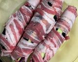 レンジで7分　ナスの豚バラくるくる巻き作り方3写真