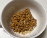 納豆キムチオートミールご飯作り方2写真