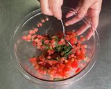 【おいしく減塩！】トマトと梅肉の冷しゃぶ作り方5写真