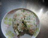 九条葱とロースハムのパックde蒸しパン作り方4写真