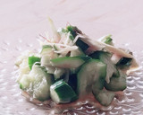 基本の和え物★きゅうりとミョウガ作り方5写真