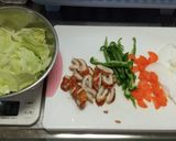 マルちゃん竹輪のソース焼きそば作り方2写真