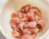 簡単おかず☆鶏肉の甘酢和え作り方1写真