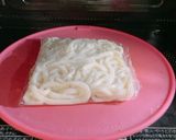 納豆、山形のだし入り、冷やし釜玉風うどん作り方1写真