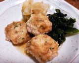 簡単♪︎つくねとキャベツのレンジ煮♡‪作り方4写真