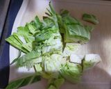 食べ過ぎ注意！鶏胸肉のキャベツポン酢炒め作り方1写真