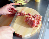 さつまいもとチキンの甘辛炒め作り方3写真