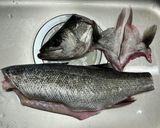 すずき（鱸）の皮ポン酢～魚の駅生地～作り方2写真