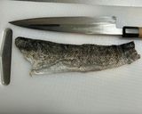 すずき（鱸）の皮ポン酢～魚の駅生地～作り方3写真