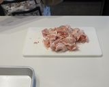冷凍保存可能お弁当のおかず♪鶏肉と白菜煮作り方1写真