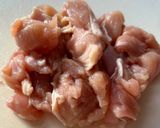 鶏肉と水菜のお鍋作り方2写真
