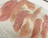 ふんわり♫鶏ささみの塩焼き 柚子胡椒添え作り方3写真
