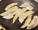 ふんわり♫鶏ささみの塩焼き 柚子胡椒添え作り方6写真