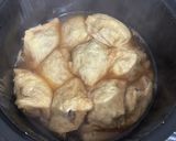 和食嫌いの方にも✩︎節約巾着煮作り方6写真