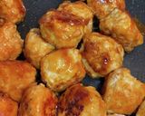 照り焼きミートボール(豆腐入り)作り方7写真
