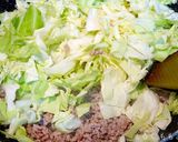 キャベツの肉味噌炒め★卵とじ＆丼にもなる作り方4写真