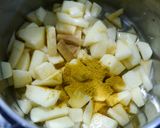 簡単！アップルパイの中　カレー風味作り方2写真