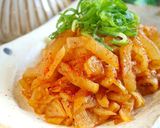 メイン材料は大根だけ♪大根の甘辛炒め作り方5写真