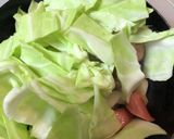 カレー味♡ウインナー・キャベツ炒め作り方3写真
