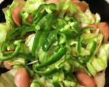 カレー味♡ウインナー・キャベツ炒め作り方5写真