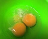 簡単・ふっくら♪カニかま☆卵焼き作り方2写真