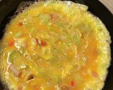 簡単・ふっくら♪カニかま☆卵焼き作り方4写真