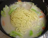 豚骨＋鶏ガラ半々で節約版の長崎ちゃんぽん作り方12写真