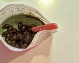 乳・卵・小麦・油無し！黒豆よもぎ蒸しパン作り方7写真