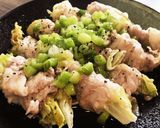 レンチンで簡単♫レタスの豚バラ巻き♡作り方4写真