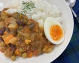 夏野菜の無水カレー作り方7写真