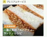 ヤンニョム・スパゲティサンド作り方1写真