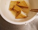 厚揚げオクラドレッシング和え作り方3写真