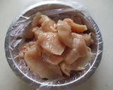 鶏むね肉のもろみ酢漬焼き作り方1写真