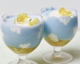 リナブルー®de夏に飲みたい空色ラッシー作り方4写真