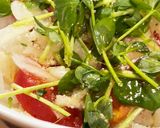 夏*ドレッシングでサラダご飯作り方1写真