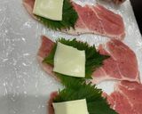 あっという間の大葉とモッツァレラ肉巻き作り方1写真