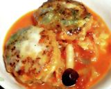 チーズ on トマト煮込みハンバーグ作り方8写真